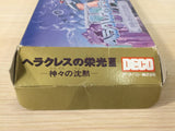 Glory of Heracles III 3 BOXED SNES Super Famicom Japan - UE1196