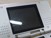 LG1292 Plz Read Item Condi Nintendo DS Platinum Silver Console Japan