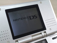 LG2376 Plz Read Item Condi Nintendo DS Platinum Silver Console Japan