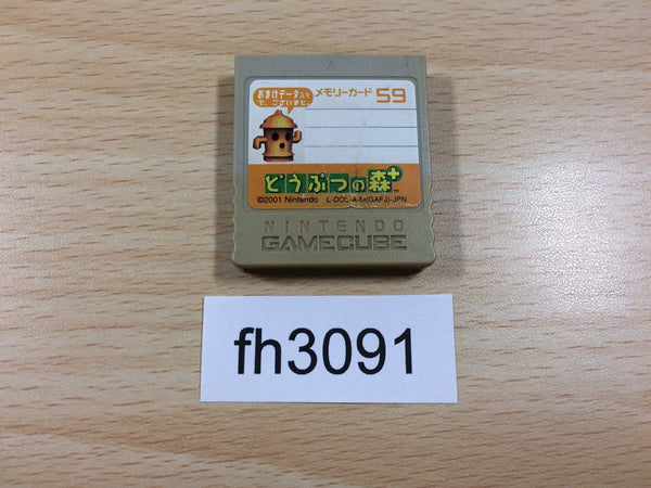 fh3091 Memory Card for Nintendo Game Cube GameCube Japan