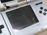 LG1292 Plz Read Item Condi Nintendo DS Platinum Silver Console Japan