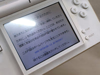 LG2278 Plz Read Item Condi Nintendo DS Lite Crystal White Console Japan