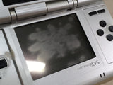 LG2376 Plz Read Item Condi Nintendo DS Platinum Silver Console Japan