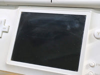 LG2278 Plz Read Item Condi Nintendo DS Lite Crystal White Console Japan