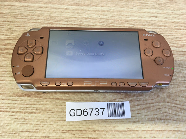 GD6737 Plz Read Item Condi PSP-2000 MATTE BRONZE SONY PSP Console Japan