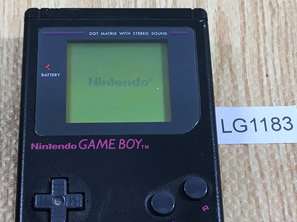 LG1183 Tested Working - GameBoy Bros. Black Game Boy Console Japan
