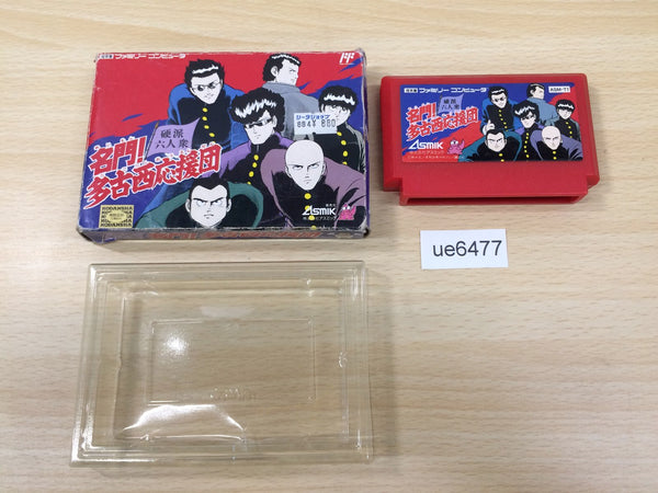 UE6477 Meimon! Takonishi Ouendan BOXED NES Famicom Japan