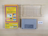 Chibi Marukochan Harikiri 365 Nichi no Maki BOXED SNES SuperFamicom - UE4168