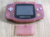 LG2076 Plz Read Item Condi GameBoy Advance Milky Pink Game Boy Console Japan