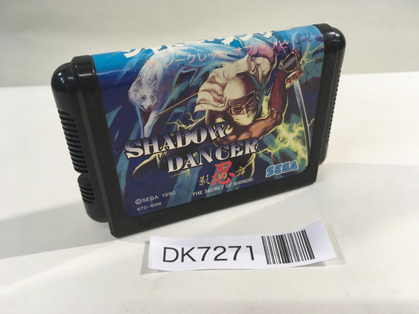 DK7271 Shadow Dancer The Secret of Shinobi Mega Drive Genesis Japan
