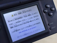 LG2177 Plz Read Item Condi Nintendo DS Lite Enamel Navy Console Japan