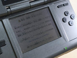LG1293 Plz Read Item Condi Nintendo DS Graphite Black Console Japan