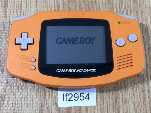 lf2954 Plz Read Item Condi GameBoy Advance Orange Game Boy Console Japan