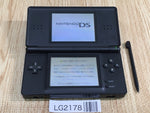 LG2178 Plz Read Item Condi Nintendo DS Lite Jet Black Console Japan