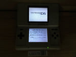 LG2378 Plz Read Item Condi Nintendo DS Platinum Silver Console Japan