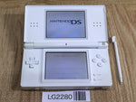 LG2280 Plz Read Item Condi Nintendo DS Lite Crystal White Console Japan