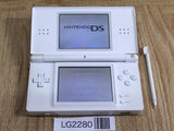 LG2280 Plz Read Item Condi Nintendo DS Lite Crystal White Console Japan