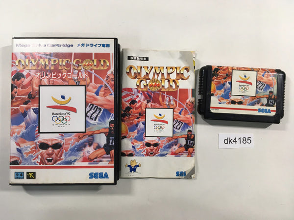 DK4185 Olympic Gold BOXED Mega Drive Genesis Japan