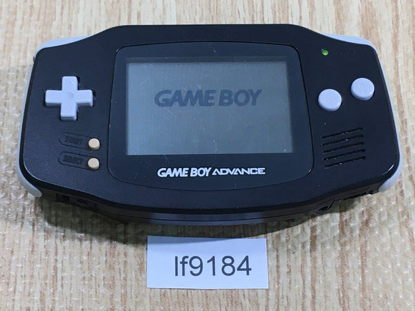 LF9184 With Defects - GameBoy Advance Black Game Boy Console Japan