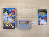 Super Valis Akaki Tsuki no Otome BOXED SNES Super Famicom Japan - UE1610