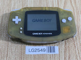 LG2549 Plz Read Item Condi GameBoy Advance Milky Blue Game Boy Console Japan