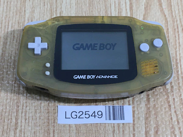 LG2549 Plz Read Item Condi GameBoy Advance Milky Blue Game Boy Console Japan