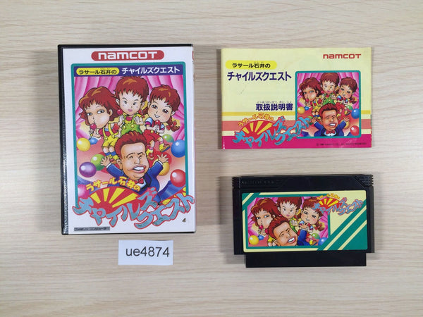 UE4874 La Salle Ishii no Child's Quest BOXED NES Famicom Japan