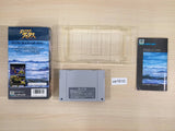 Super Valis Akaki Tsuki no Otome BOXED SNES Super Famicom Japan - UE1610
