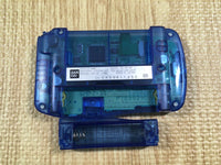 kh3976 Plz Read Item Condi Wonder Swan Skeleton Blue Bandai Console Japan