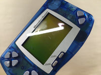 kh3976 Plz Read Item Condi Wonder Swan Skeleton Blue Bandai Console Japan