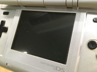 LG2378 Plz Read Item Condi Nintendo DS Platinum Silver Console Japan