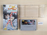 Ys IV 4 Mask of the Sun BOXED SNES Super Famicom Japan - UE2682