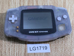 LG1719 Plz Read Item Condi GameBoy Advance Milky Blue Game Boy Console Japan
