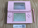 LG2179 Plz Read Item Condi Nintendo DS Lite Noble Pink Console Japan