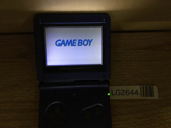 LG2644 Plz Read Item Condi GameBoy Advance SP Azurite Blue Console Japan