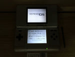 LG2379 Plz Read Item Condi Nintendo DS Platinum Silver Console Japan
