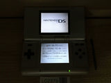 LG2379 Plz Read Item Condi Nintendo DS Platinum Silver Console Japan