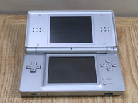 LG1295 Plz Read Item Condi Nintendo DS Lite Gross Silver Console Japan