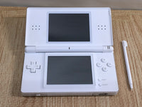 LG2281 Plz Read Item Condi Nintendo DS Lite Crystal White Console Japan