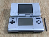 LG2379 Plz Read Item Condi Nintendo DS Platinum Silver Console Japan