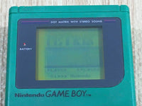 LG1185 With Defects - GameBoy Bros. Green Game Boy Console Japan