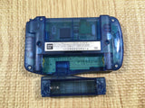 kh3977 Plz Read Item Condi Wonder Swan Skeleton Blue Bandai Console Japan