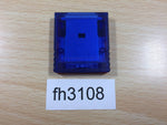 fh3108 Memory Card 59 Clear Blue & Red GameCube Japan