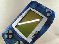 kh3977 Plz Read Item Condi Wonder Swan Skeleton Blue Bandai Console Japan