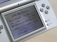 LG1295 Plz Read Item Condi Nintendo DS Lite Gross Silver Console Japan
