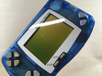 kh3977 Plz Read Item Condi Wonder Swan Skeleton Blue Bandai Console Japan