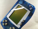 kh3977 Plz Read Item Condi Wonder Swan Skeleton Blue Bandai Console Japan