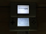 LG2380 Plz Read Item Condi Nintendo DS Platinum Silver Console Japan