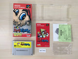 ue1340 Mario's Super Picross BOXED SNES Super Famicom Japan
