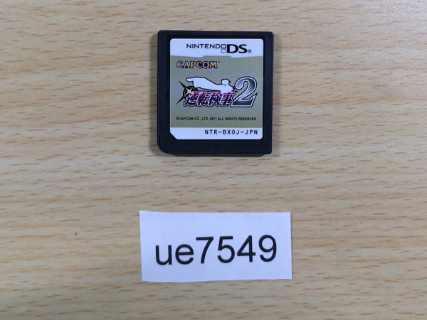 UE7549 Ace Attorney Investigations Miles Edgeworth 2 Nintendo DS Japan